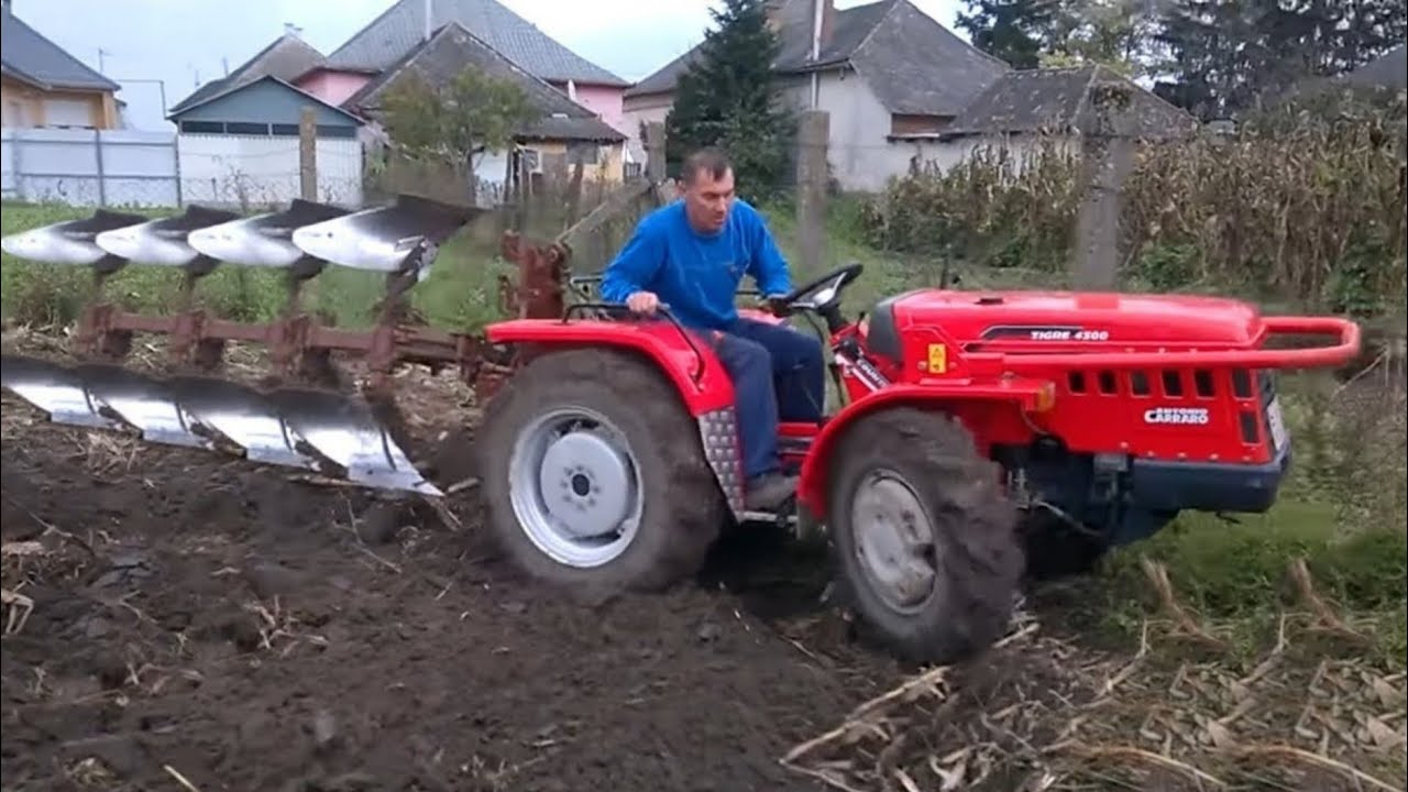 Unique mini tractors, or how they plow the land in different countries of the world,selection videos