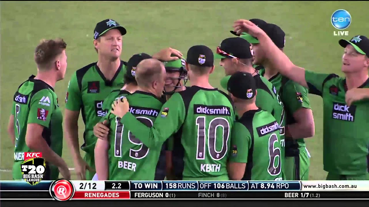 Renegades v Stars match highlights