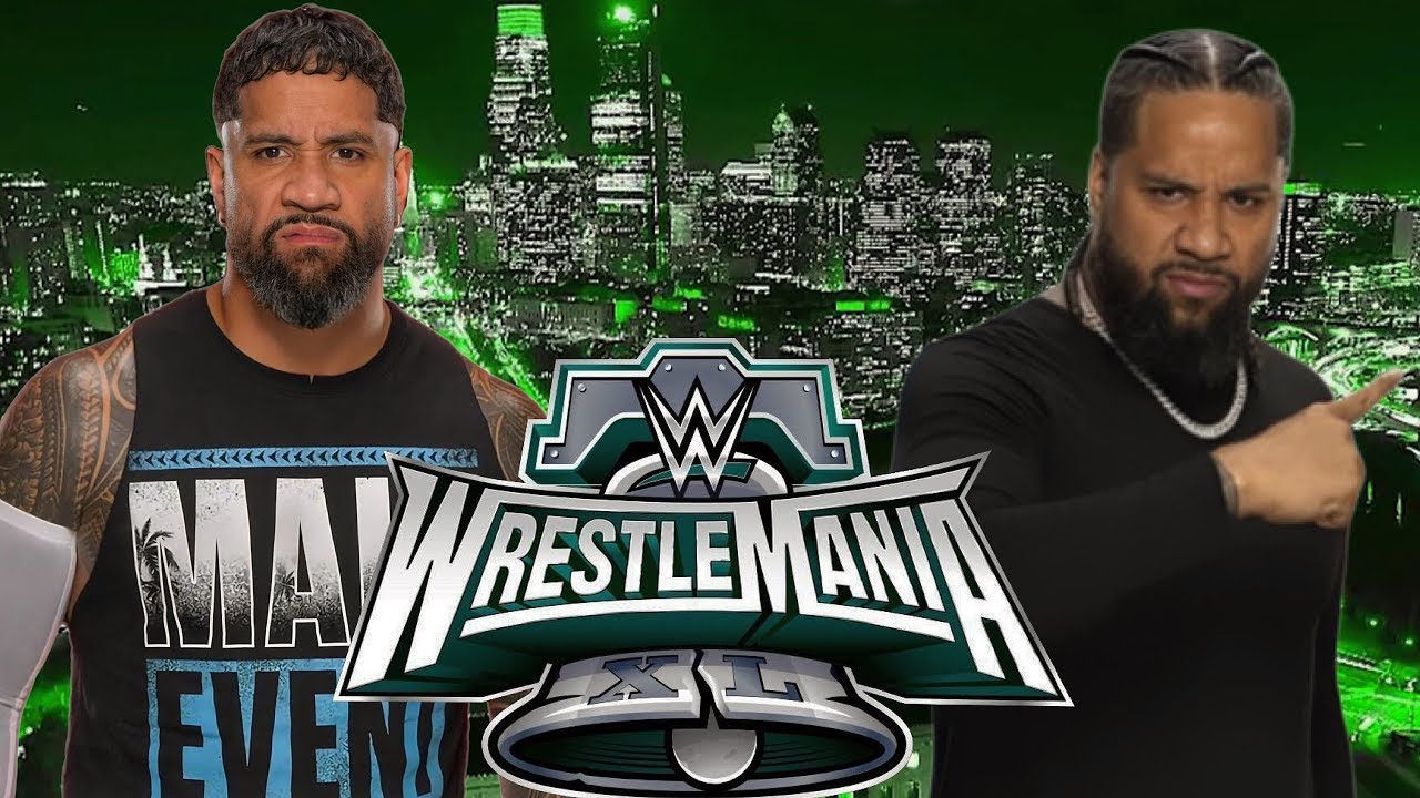 Uso vs Uso twin vs twin Yeet vs No Yeet At WrestleMania XL