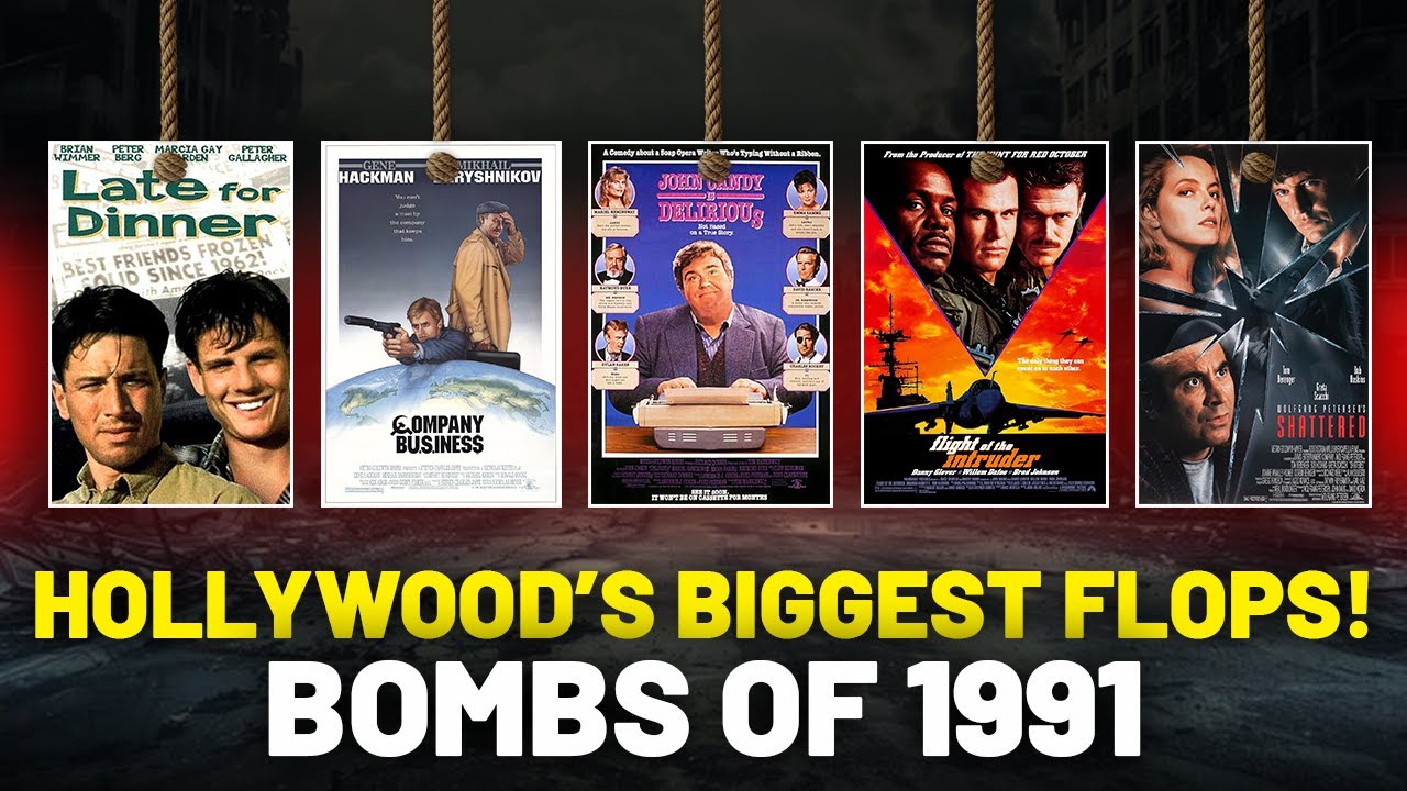 15 Worst Box Office Bombs of 1991 (Hollywood’s Biggest Flops!)