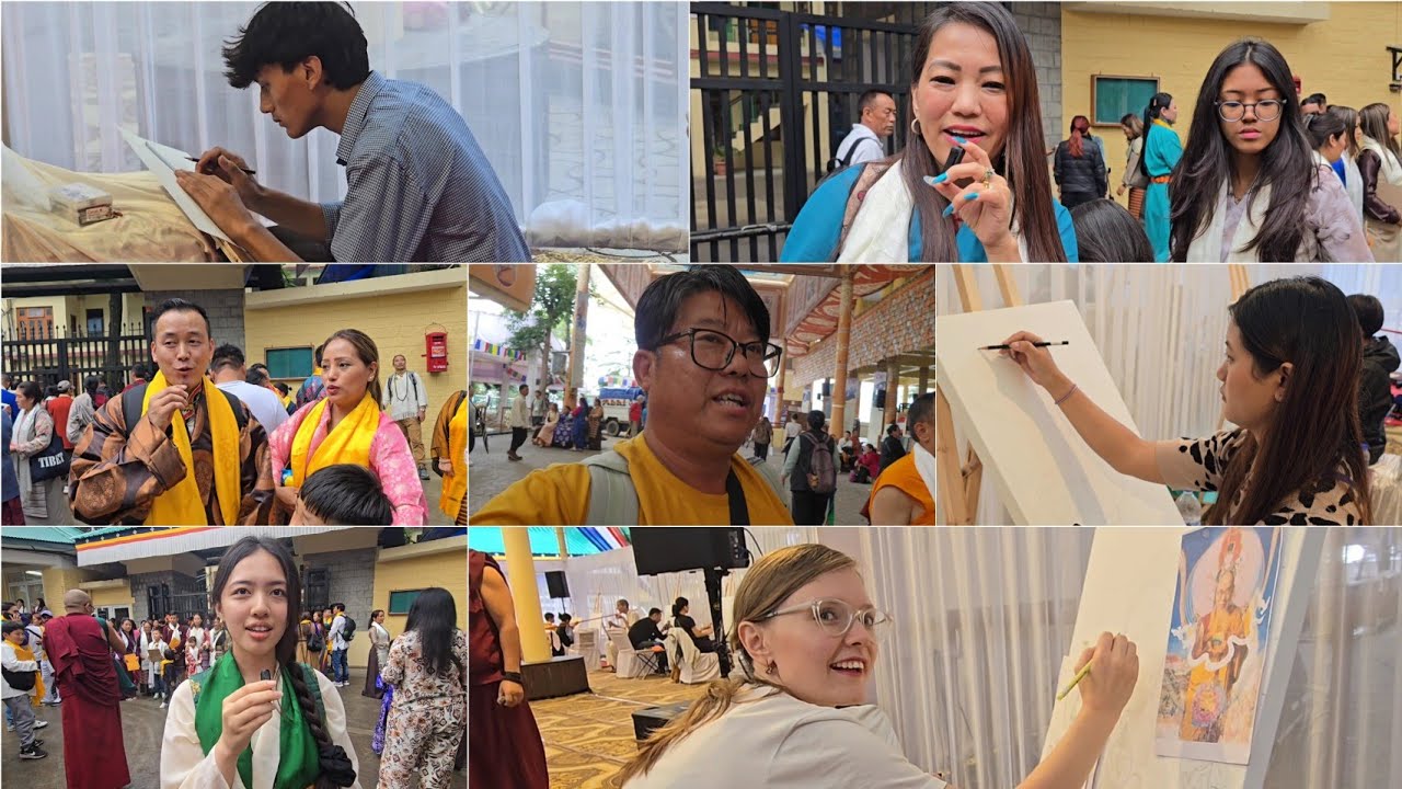 Live Painting & Heartfelt Interviews | Audience with His Holiness the Dalai Lama 10 Jul 2025
