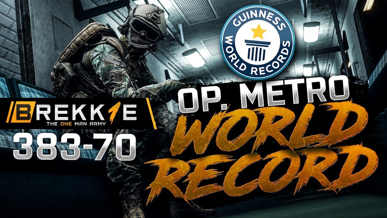 BF4: Operation Metro - record 383-70 - Twitch Highlight - Record gameplay
