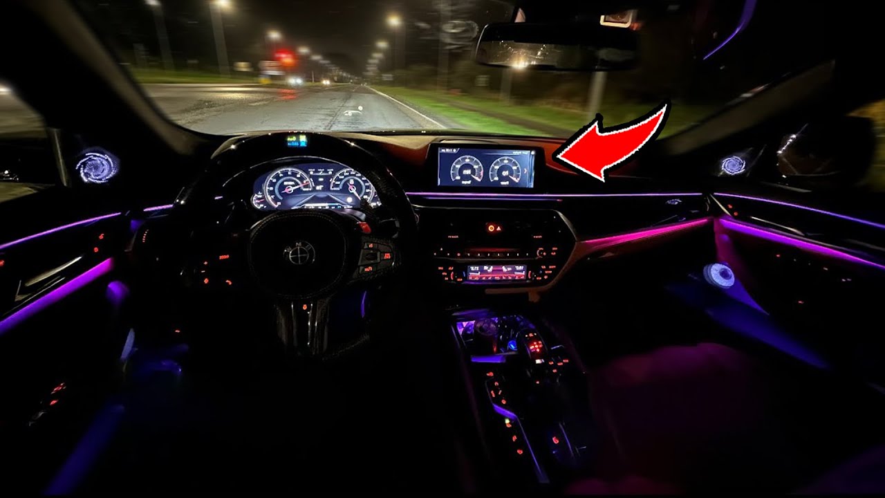 POV SLIDING 900HP BMW M5 (Full Catless Straight Titanium Exhaust) ‼️