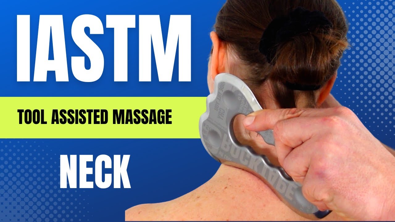 Боль в шее, IASTM с инструментом RockBlade Fascia (например, Graston или Gua Sha) «Миофасциальный...
