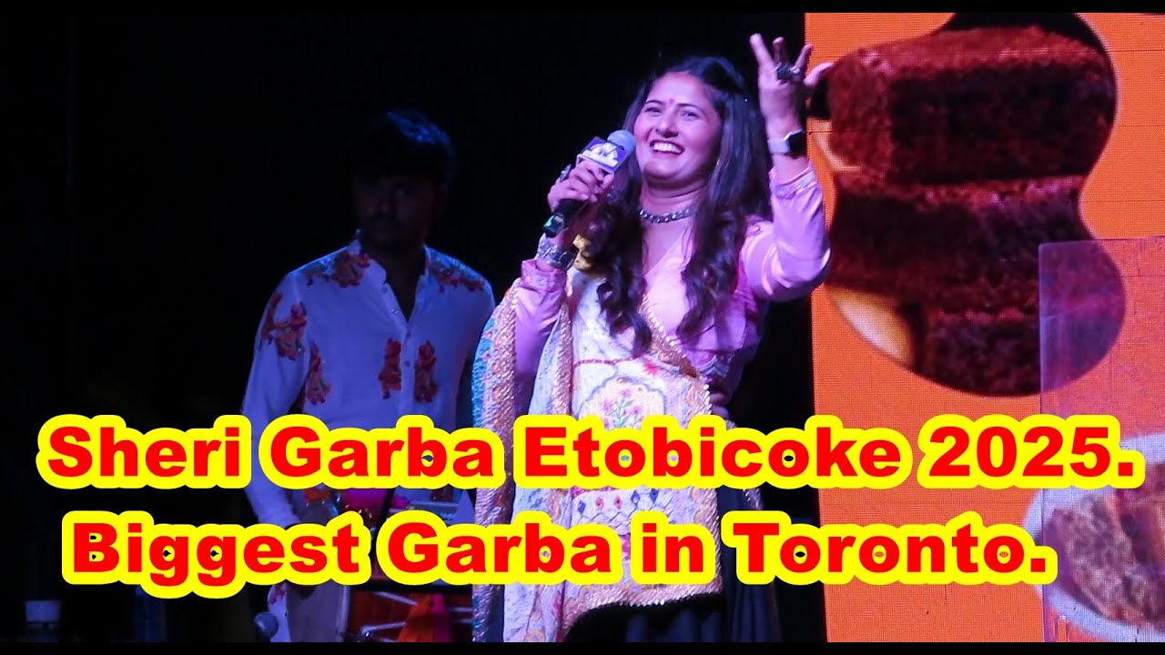 Garba in Toronto 2025. // Sheri Garba Etobicoke 2025. #shamshermannbti