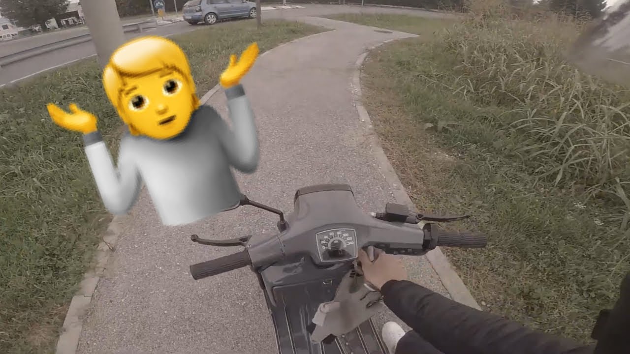 PRENDO LA VESPA DOPO MESI E.....