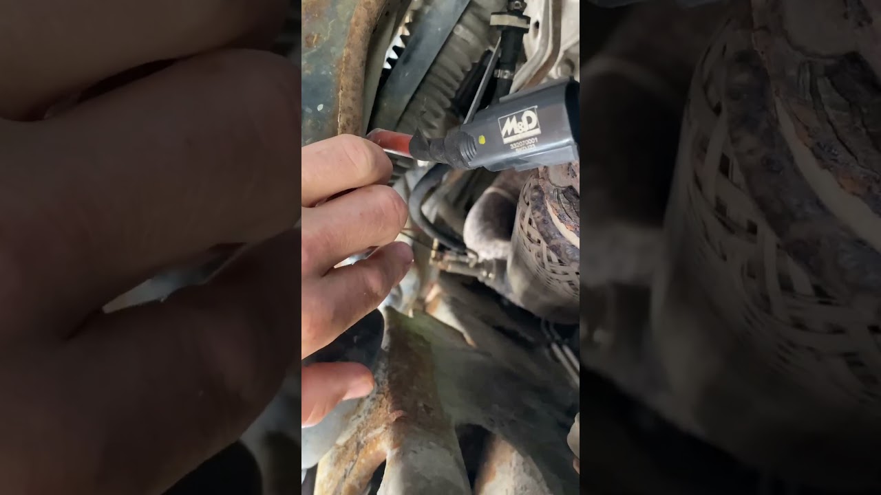 Ford Transit mk7 RWD: exhaust gases sensors: Red, Green, Blue. #ремонт #fordtransit