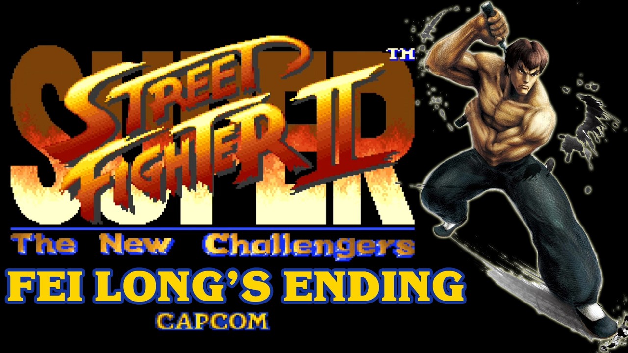 Super Street Fighter II: The New Challengers | Fei Long Ending | Super Nintendo Entertainment System