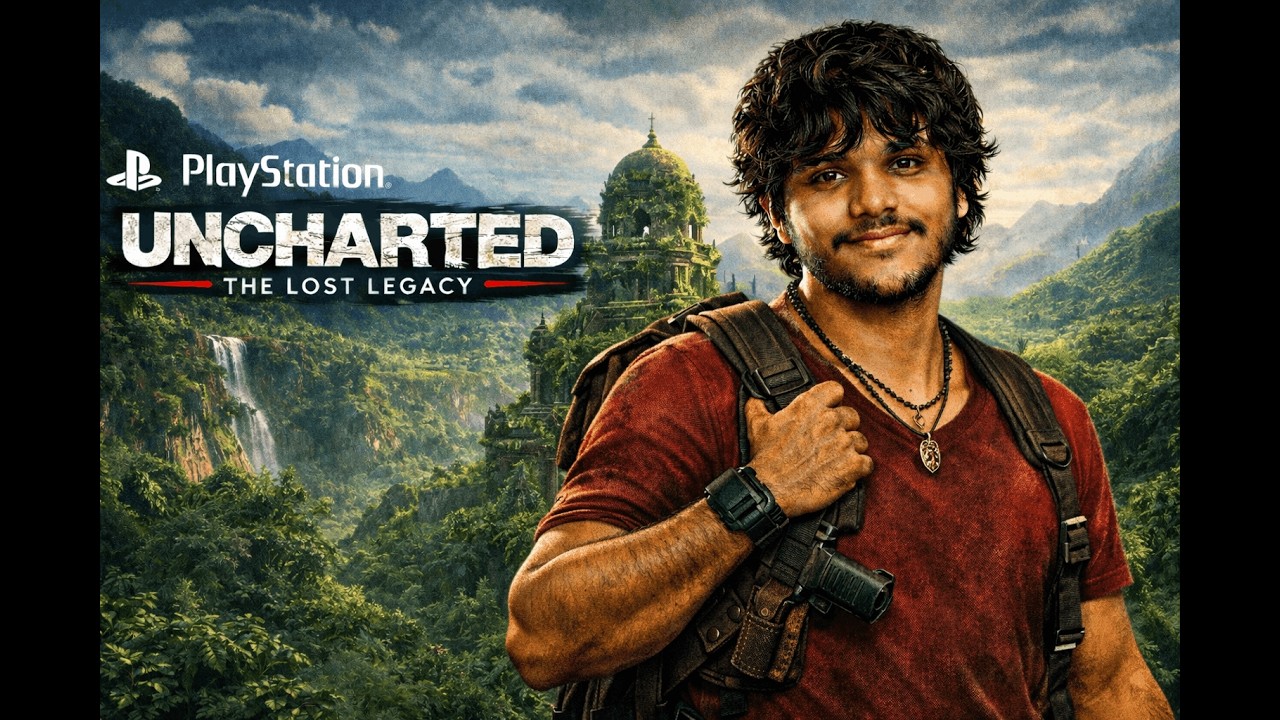 UNCHARTED: The Lost Legacy Poster Finishing this today #3