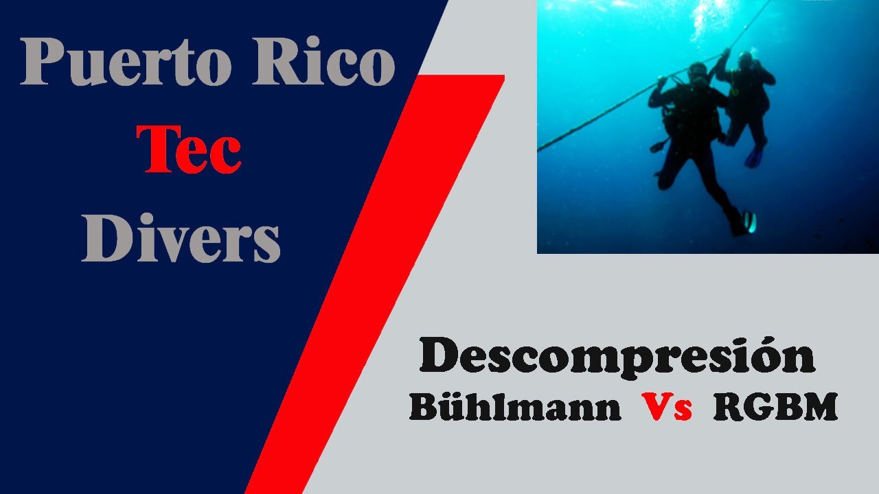 Buceo, Descompresion Buhlmann VS  RGBM
