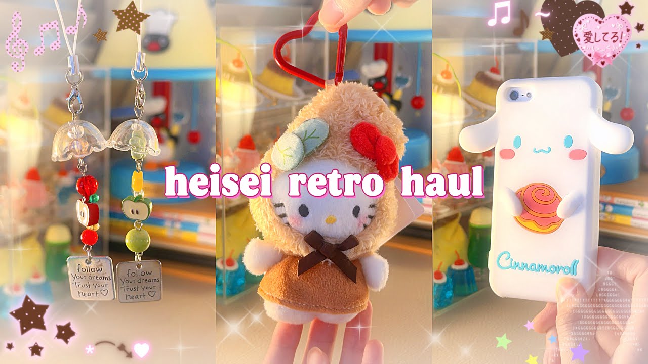 Cute heisei retro core Taobao finds + honest review