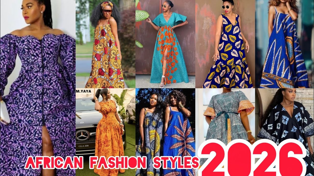 🔥💖 AFRICAN FASHION STYLES FOR WOMEN | ANKARA BOUBOU, BUBU KAFTAN DRESSES, BROCADE STYLES ,Maxi gowns