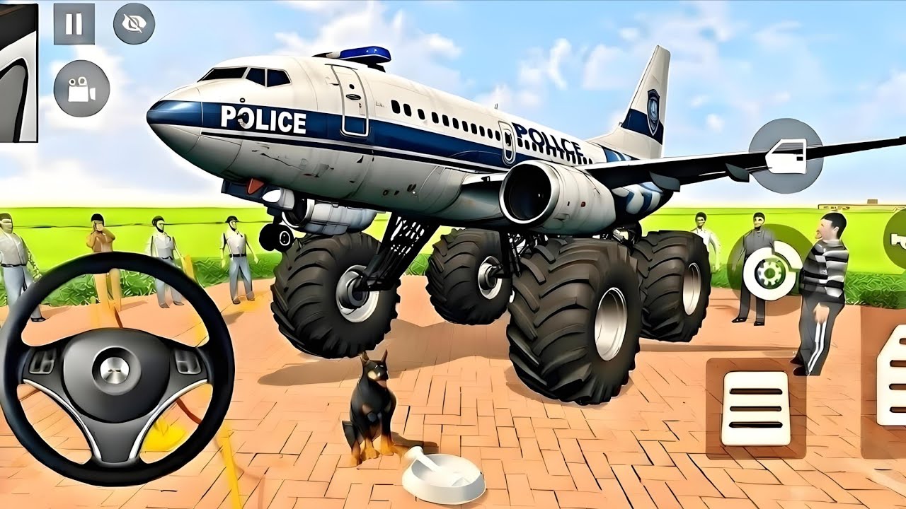 🤑Indian Theft Auto Simulator🤩Indian Showroom Purchase😯Modify Police Wala Monster Aroplane& Car🥳Game