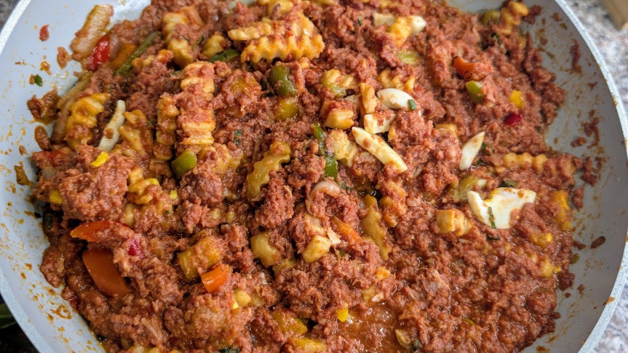CORNED BEEF A LO BORICUA