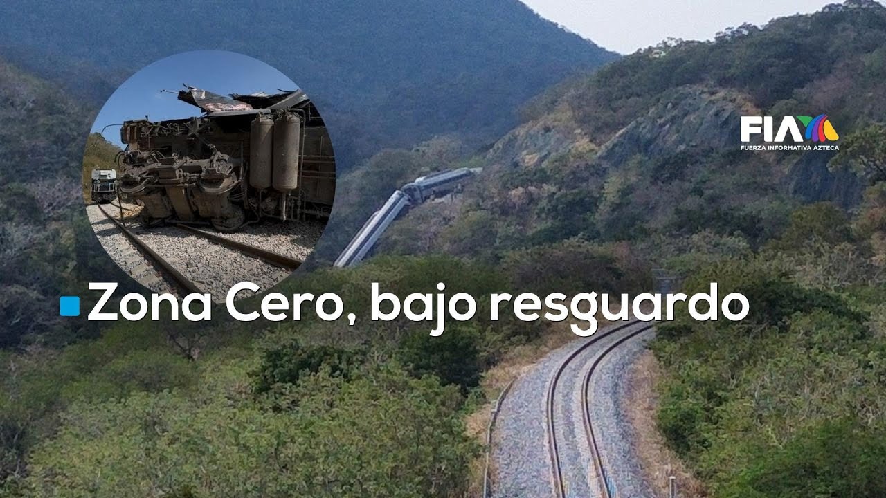 Un mes de la tragedia en Oaxaca: Tren Interoceánico sigue paralizado y bajo resguardo militar