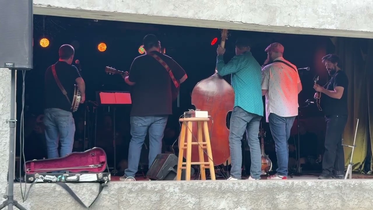 Bryan McDowell with an all star band at 185 King St, Brevard.  May '25