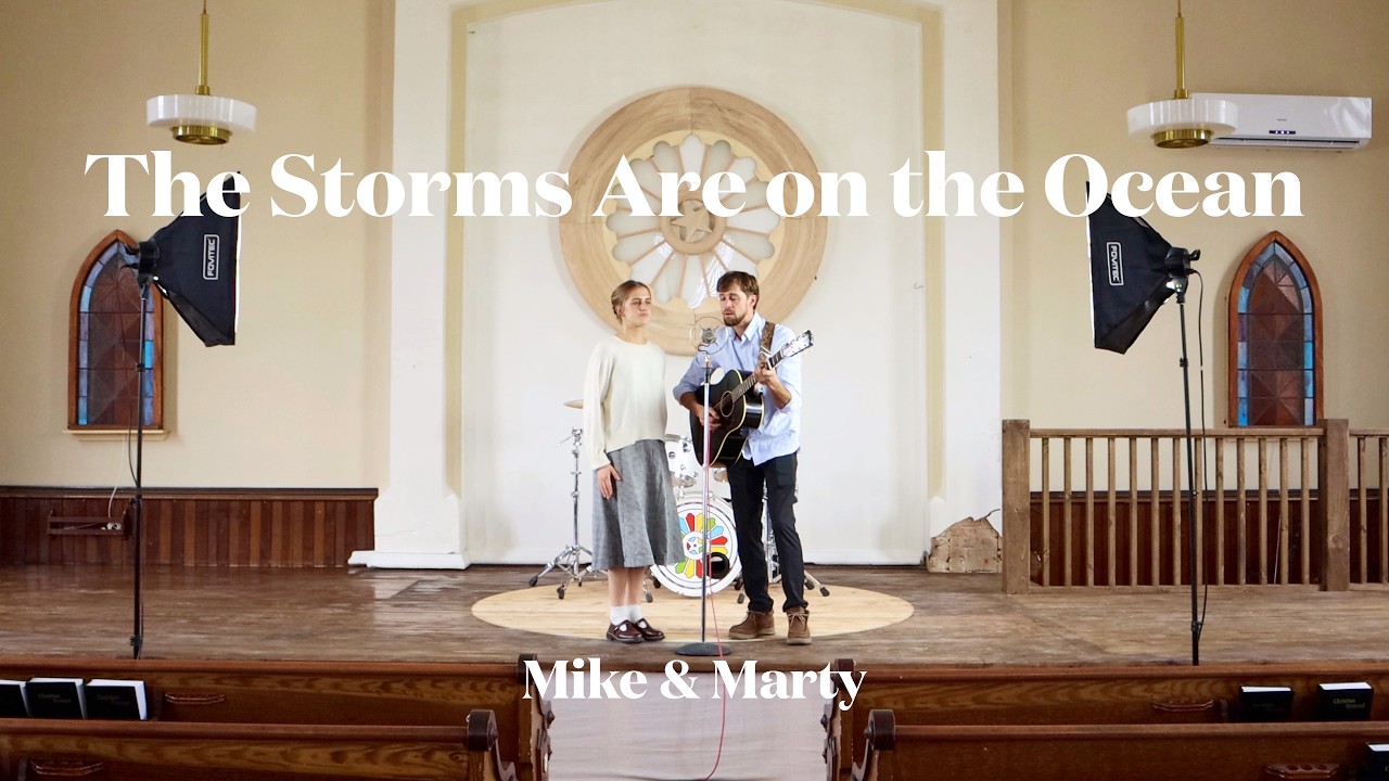 The Storms Are On the Ocean - Mike & Marty #folkmusic