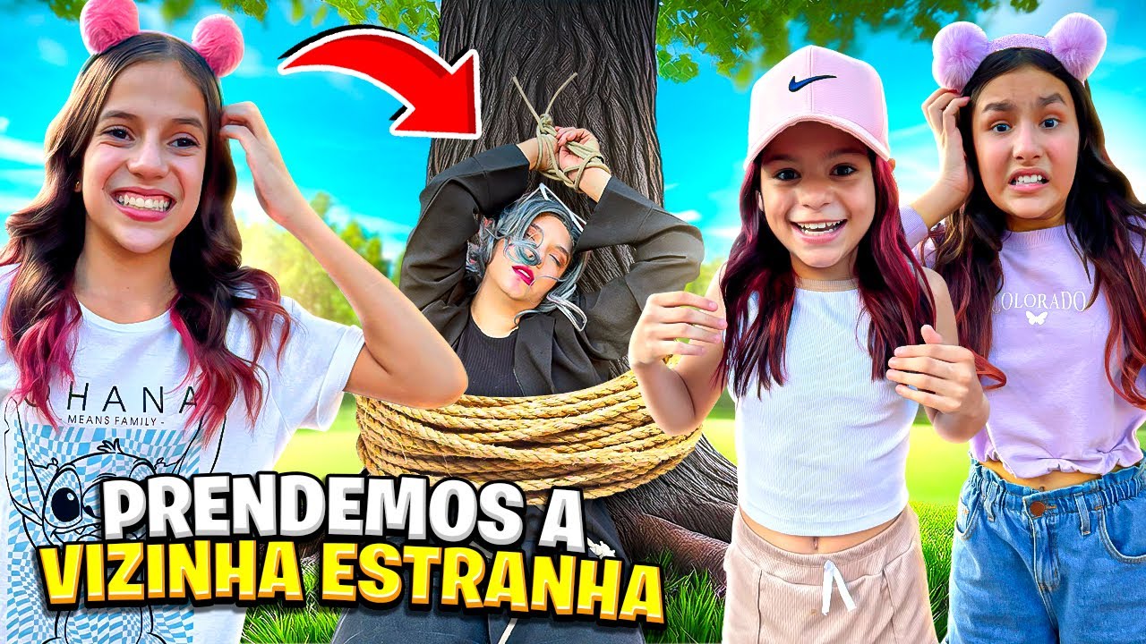 PREDEMOS A VIZINHA ESTRANHA DO CONDOM&Iacute;NIO (J&Eacute;SSICA SOUSA E FAM&Iacute;LIA)