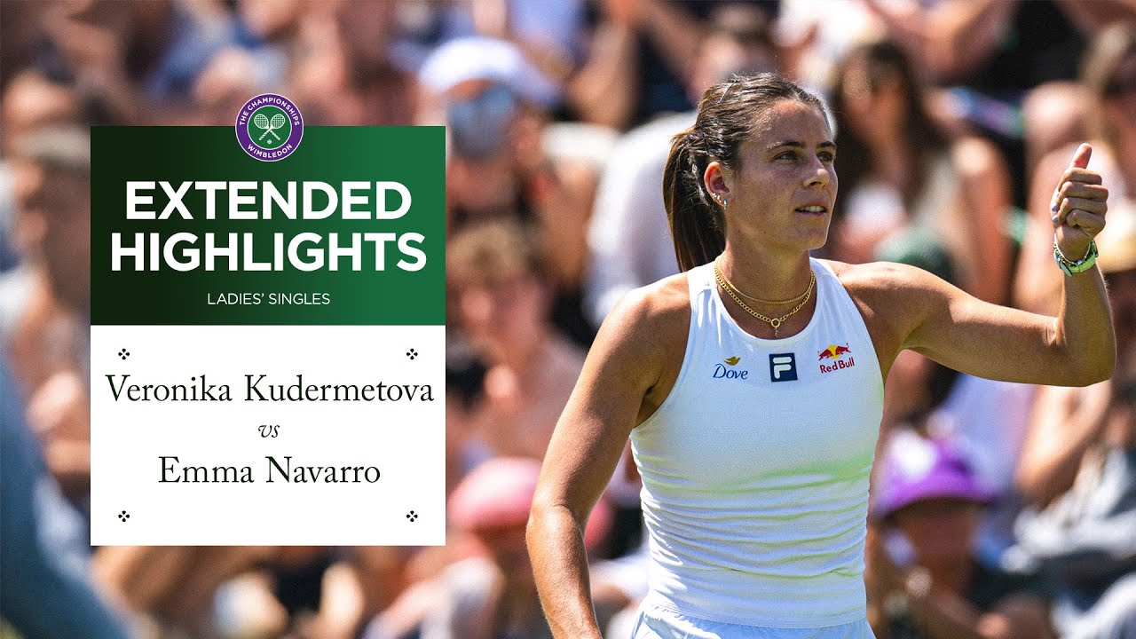 Utter dominance | Veronika Kudermetova vs Emma Navarro | Extended Highlights | Wimbledon 2025