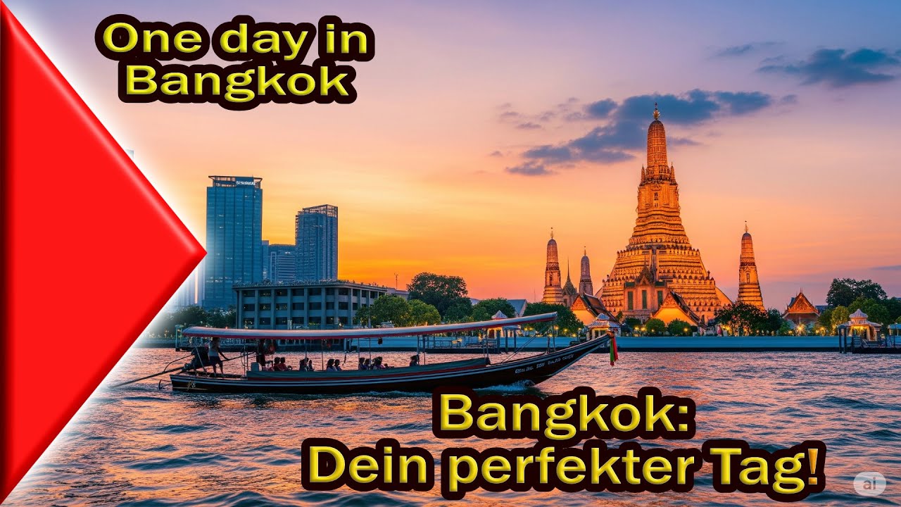 Bangkok an einem Tag: Das musst du sehen! | Hop-on-Hop-off-Bootsfahrt
