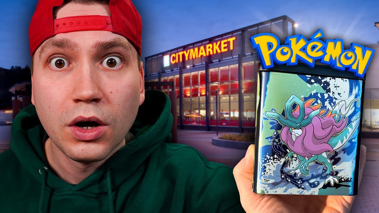 Mets&auml;stet&auml;&auml;n Pok&eacute;mon kortteja ruokakaupoista!