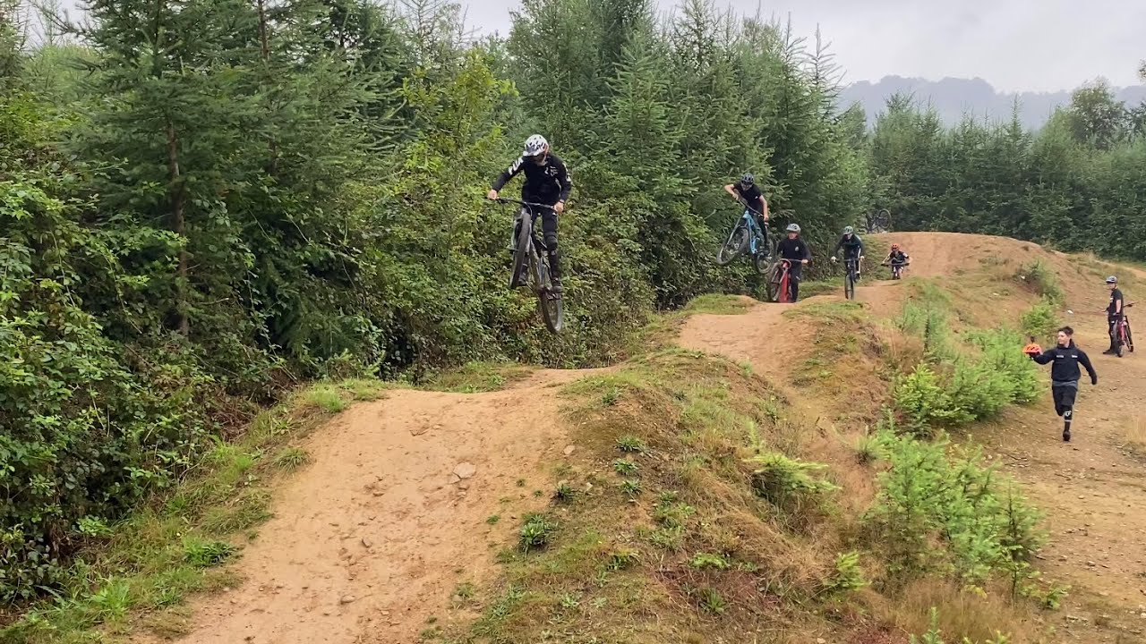 Mega Group Shred up Van Road Trails