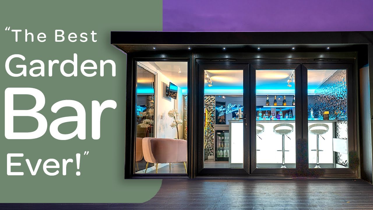 The Best Garden Bar Ever! | Customer Project | Green Retreats