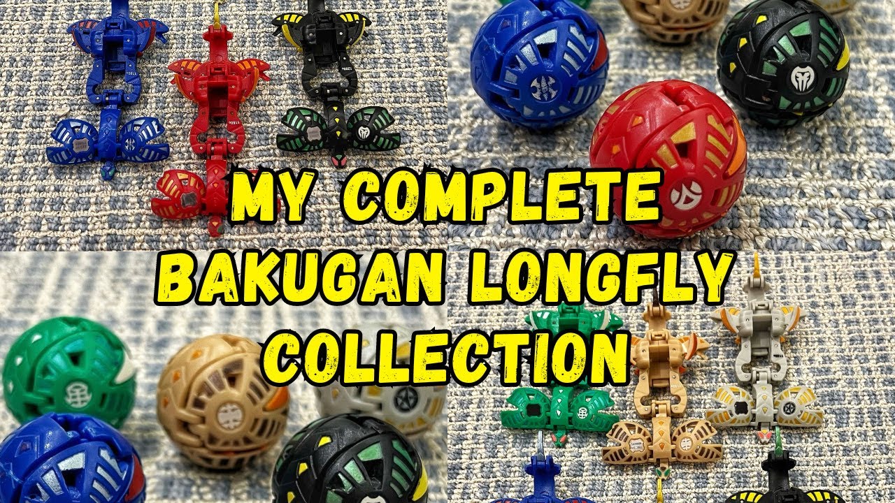 My Complete Bakugan Longfly Collection!