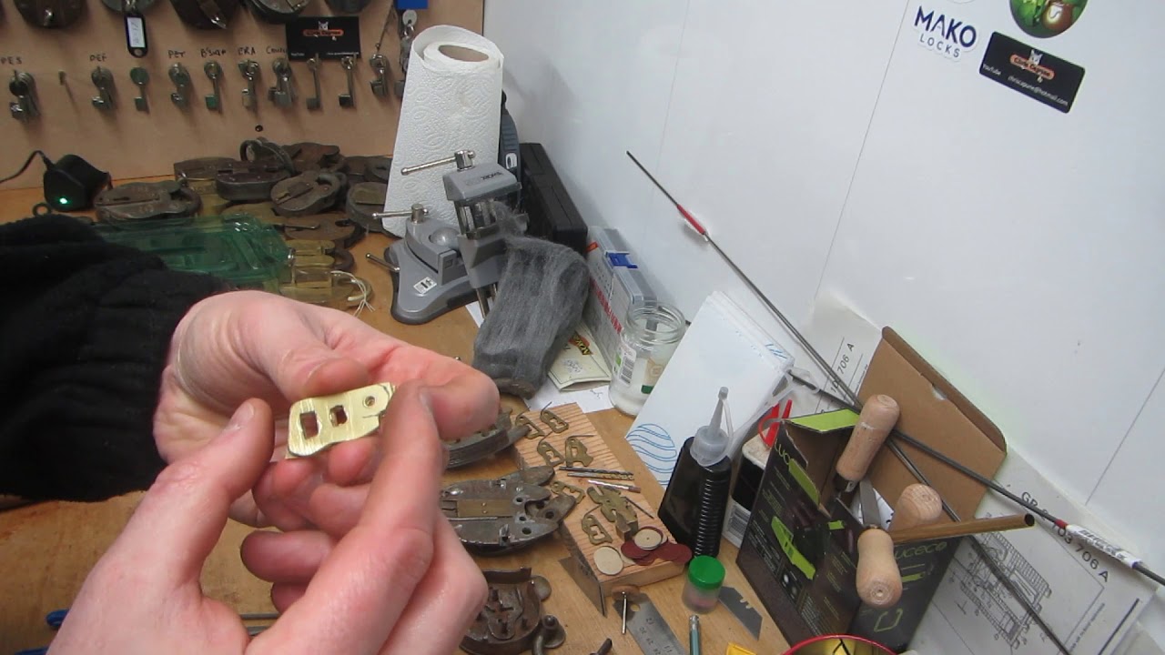 Challenge Lever Padlock - Chris Capune's 2 lever padlock modified