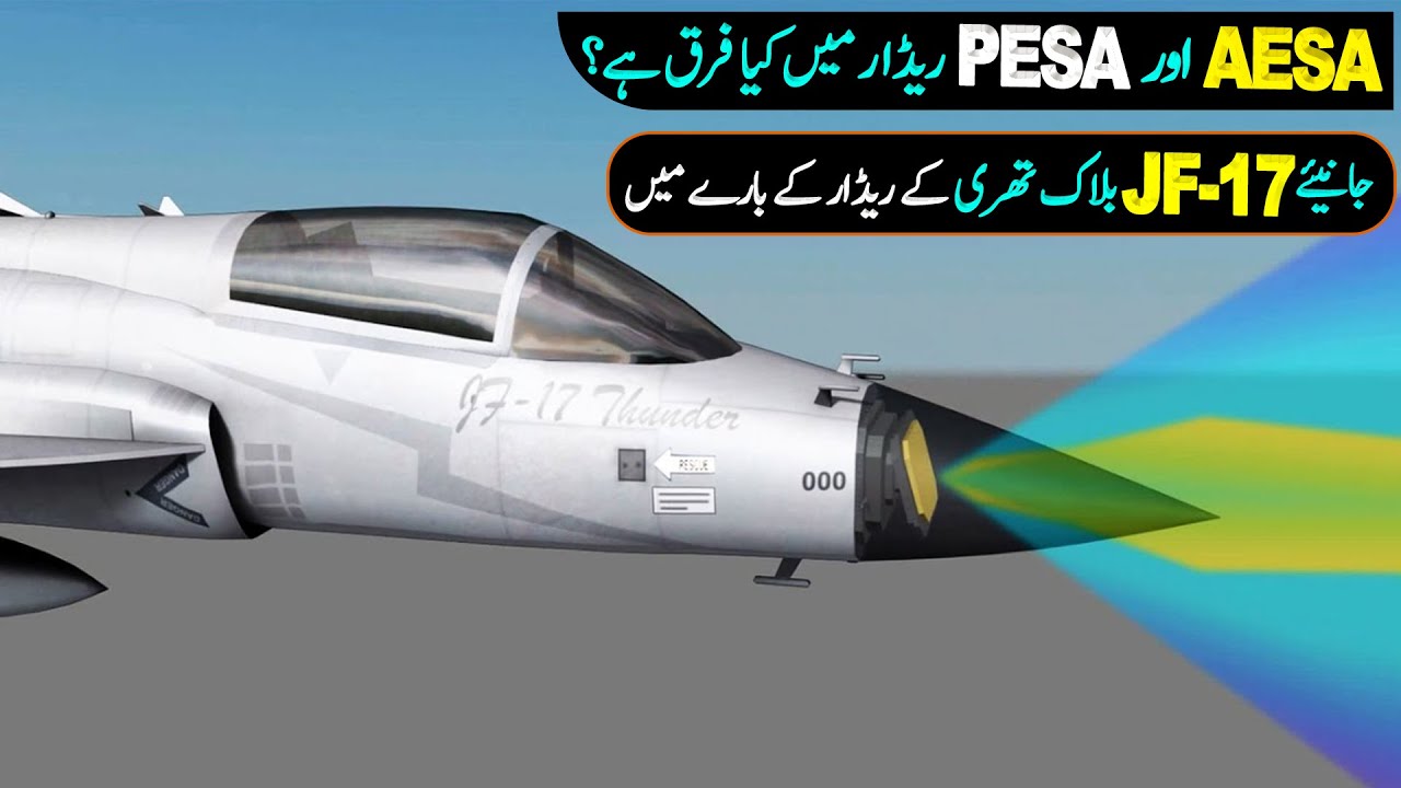 JF17 Block 3 Radar? | AESA Radar Vs PESA Radar Explained | AESA Vs PESA Radar