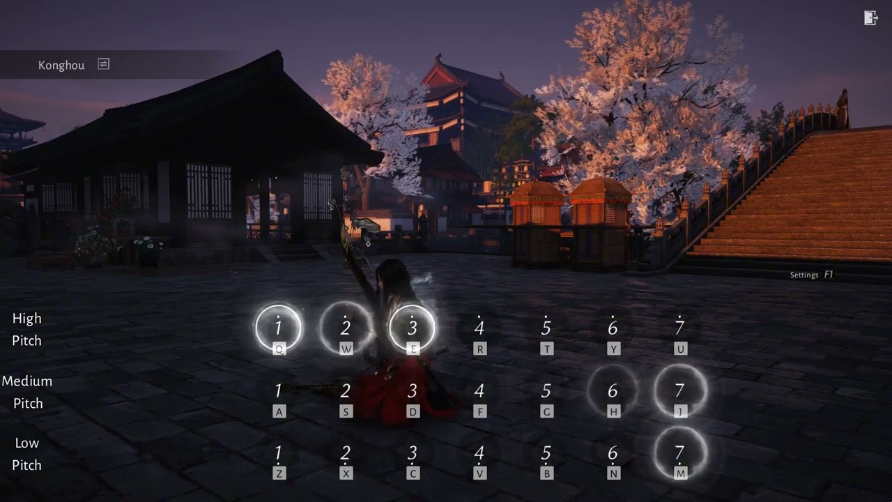 Canon in C | Where Winds Meet Konghou