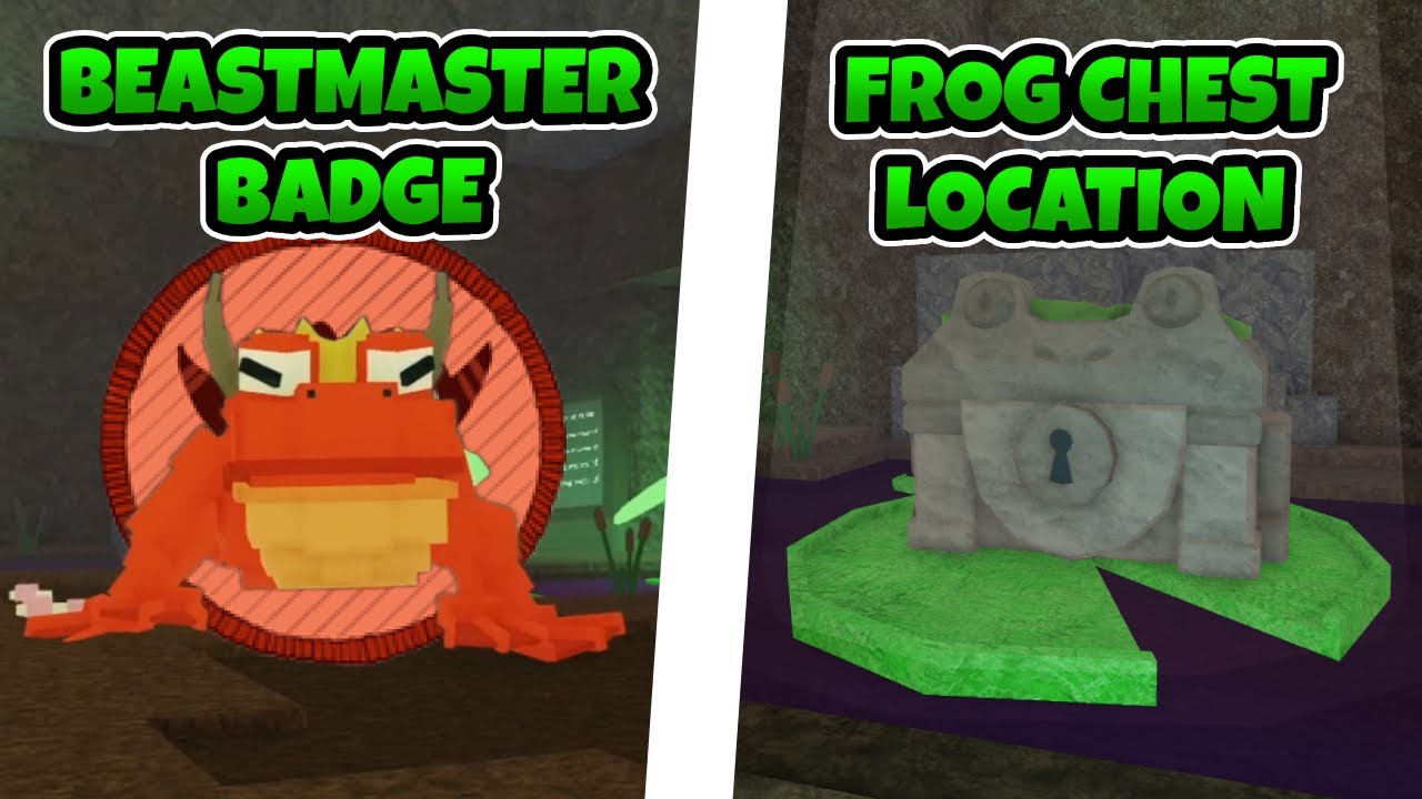 How To Get a Beastmaster badge and Frog Chest in 99 nights in the Forest (FROG UPDATE)