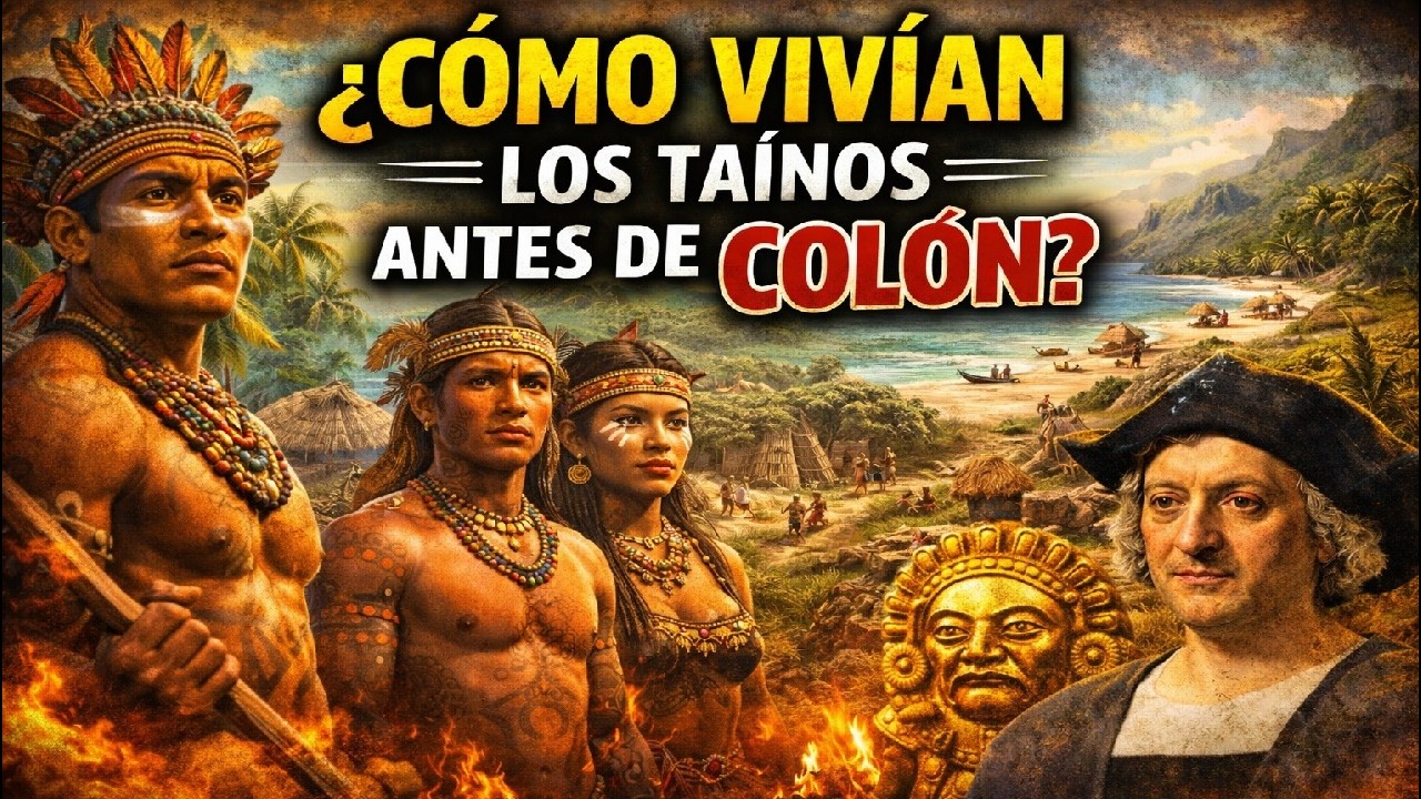 ¿Eran Primitivos? Así Vivían REALMENTE los Taínos Antes de 1492