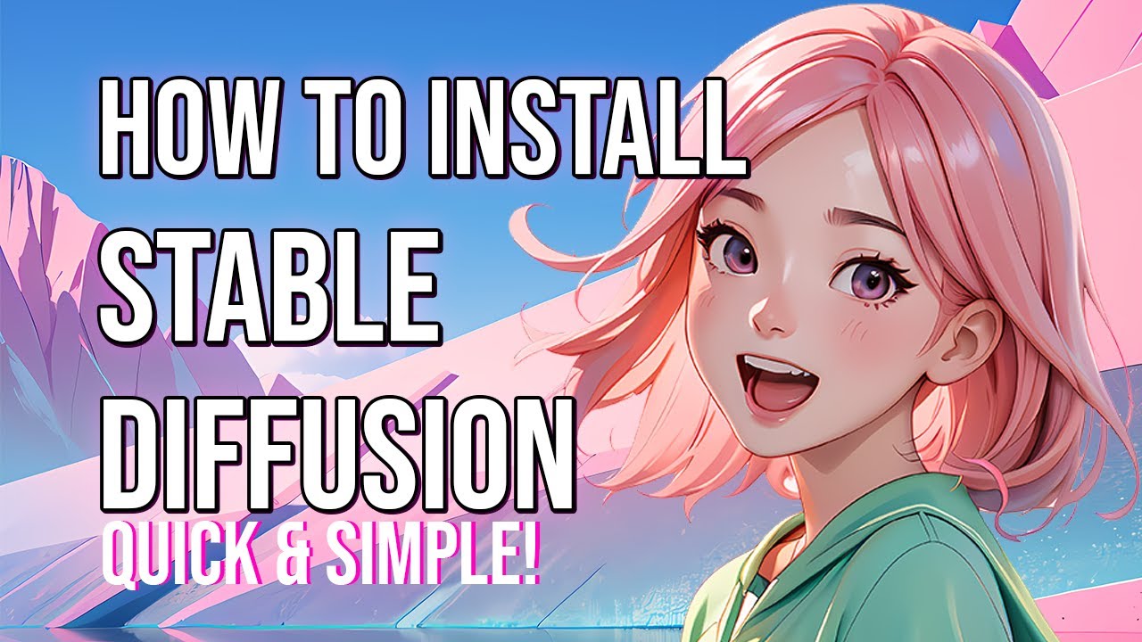 How to INSTALL stable diffusion! QUICK & easy AI art for BEGINNERS