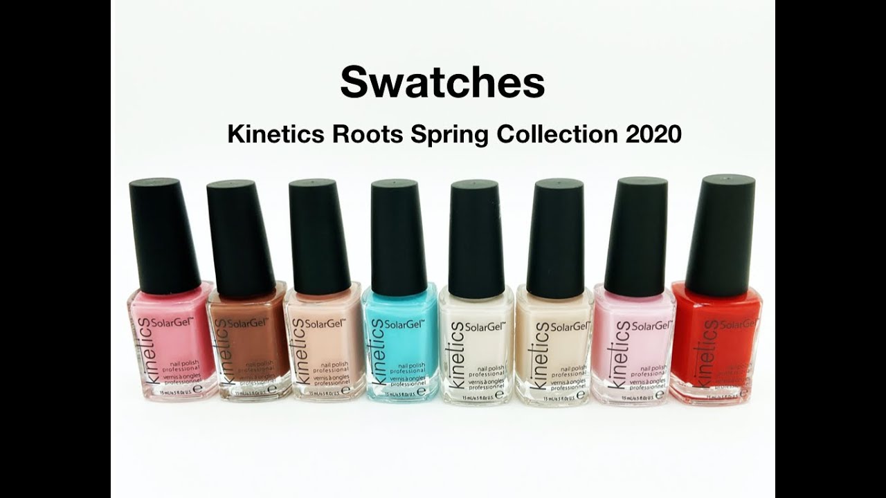 kinetics مجموعة ربيع Roots 2020 | Swatches Kinetics Roots Spring Collection 2020