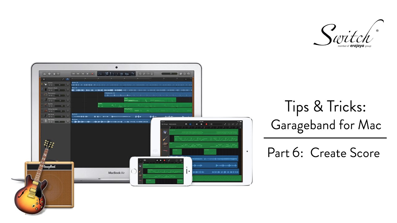 Tips & Tricks: Garageband for Mac Part 6 (Create Score)