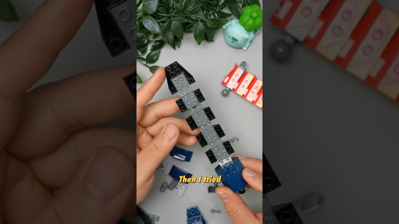 Укради эту крутую технику сборки Lego (Lego Garchomp Mech)