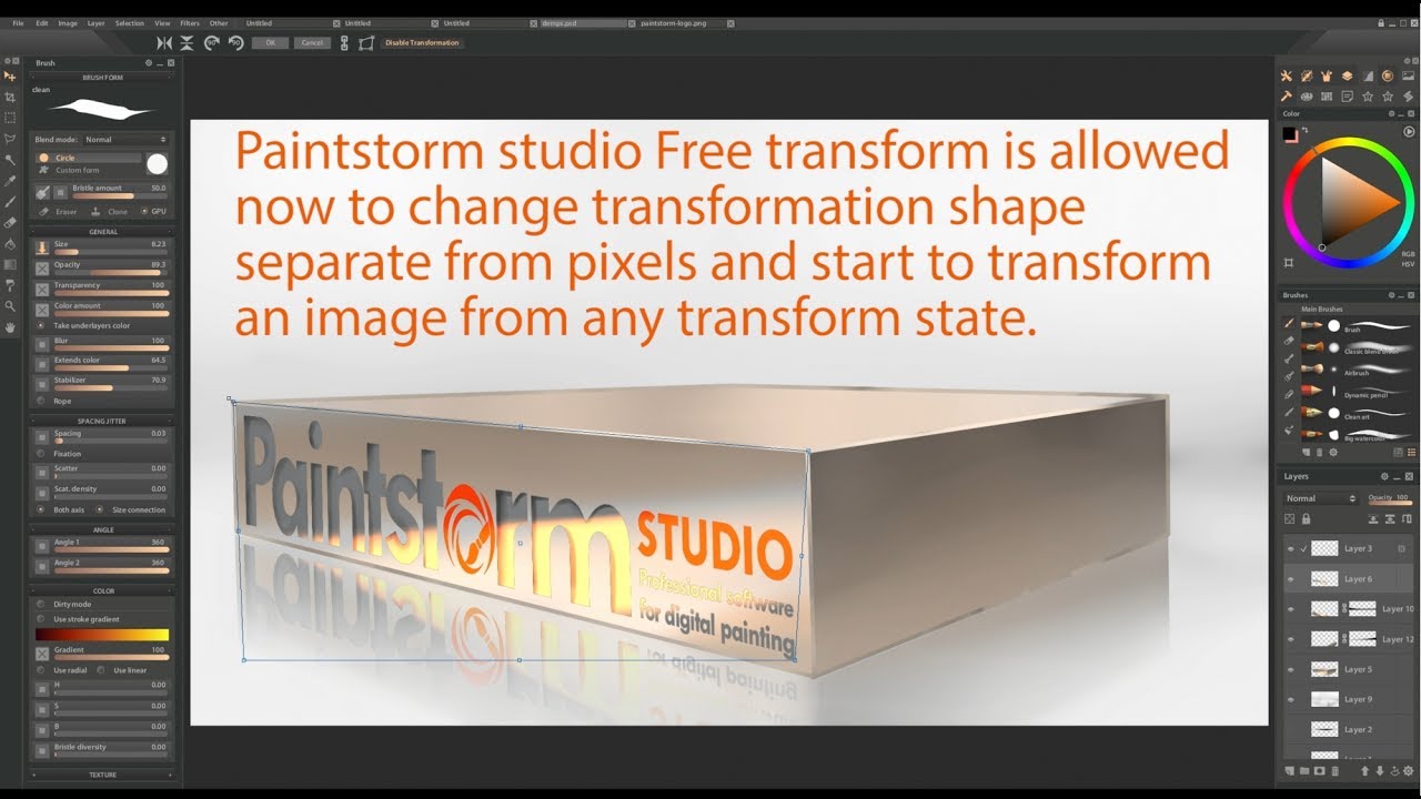 Free transform - 