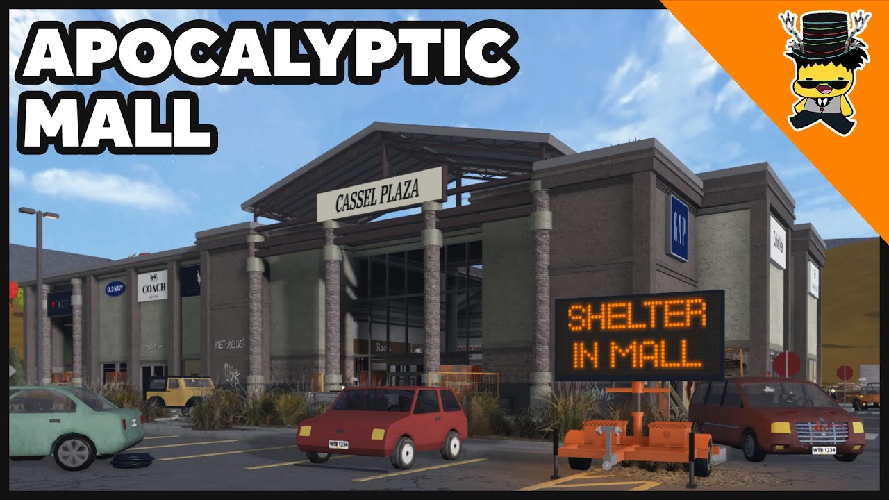 I created an Apocalyptic Shopping Mall