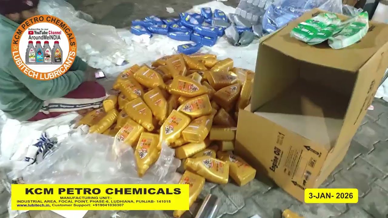3rd Day of Lubricant Manufacturing in new factory I Engine oil at Best Price I 2026 Engine Oil