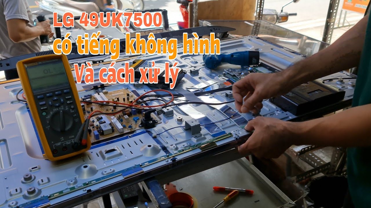 TiVi LG 49KU7500 có tiếng mà không có hình và cách xử lý 