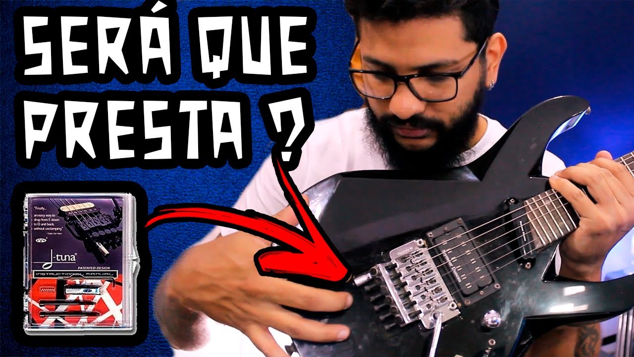 INSTALEI O D'TUNA NA MINHA GUITARRA - A GAMBIARRA DO VAN HALEN !