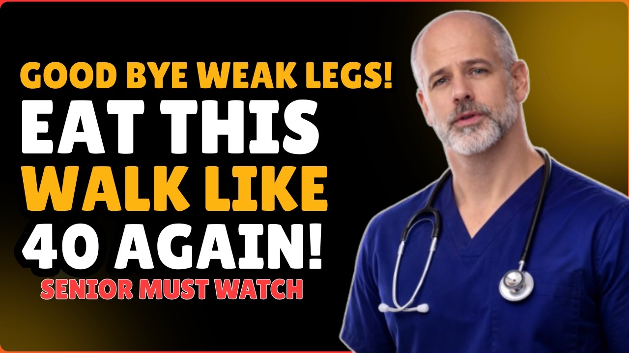 Want STRONGER Legs Even At 90? 💪🦵 Eat THIS Every Day 🍽️ | Senior Health Tips 👵👴✨