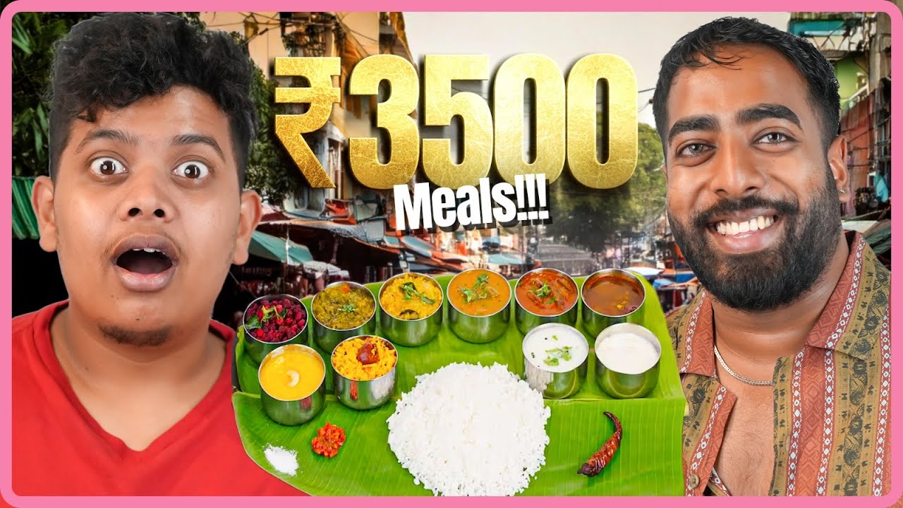 ₹60 vs ₹3500 Meals With Vithurs | Wortha Season - 2 | Irfan's&nbsp;View&nbsp;❤