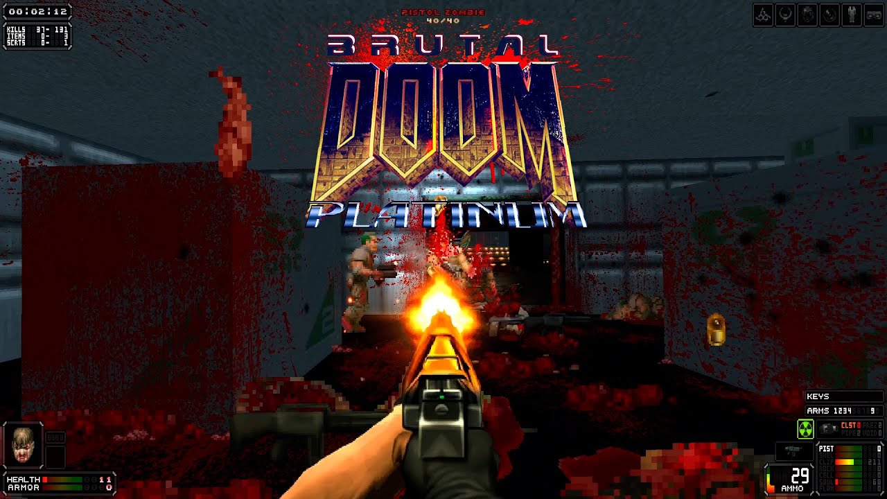 Icarus: Alien Vanguard | Brutal Doom Platinum v3.1.1 | Map 1