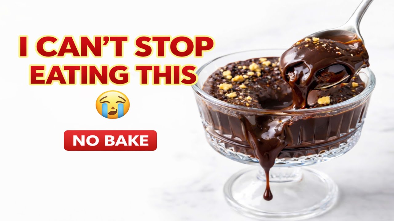 This Chocolate Lava Cup Is Unreal… | No Bake Dessert ASMR