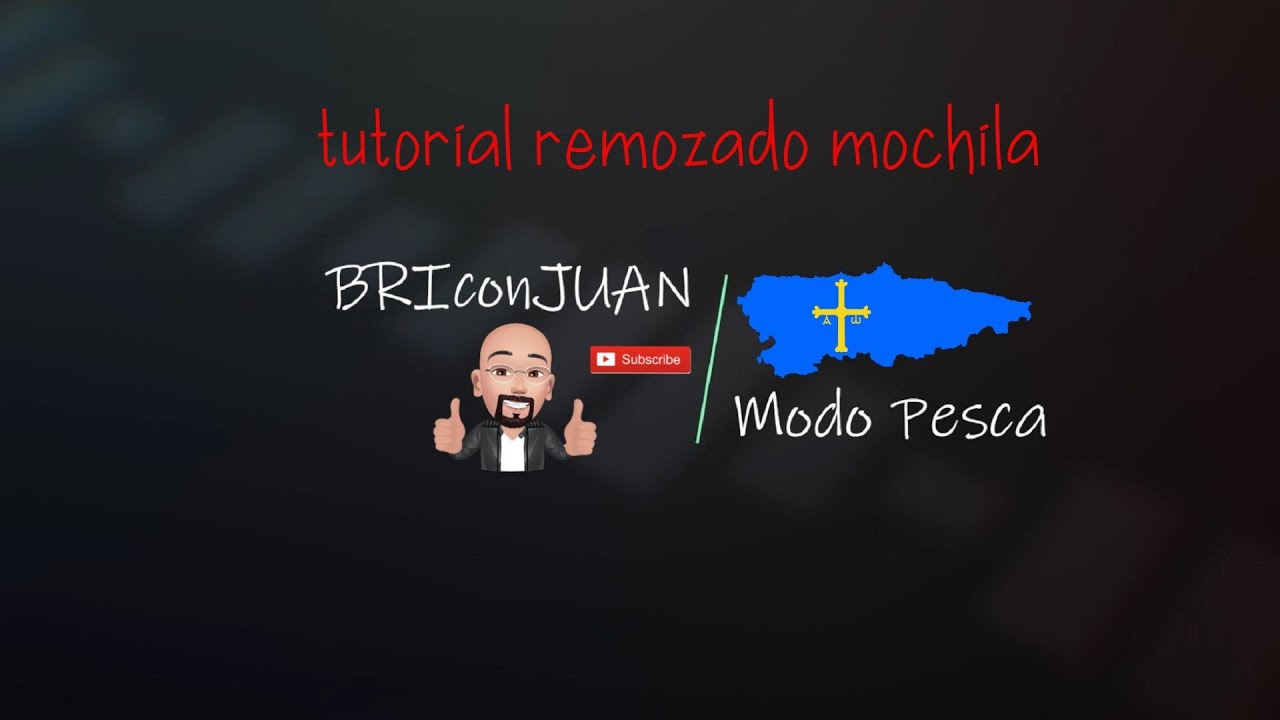 tutorial remozado de mochila spinning