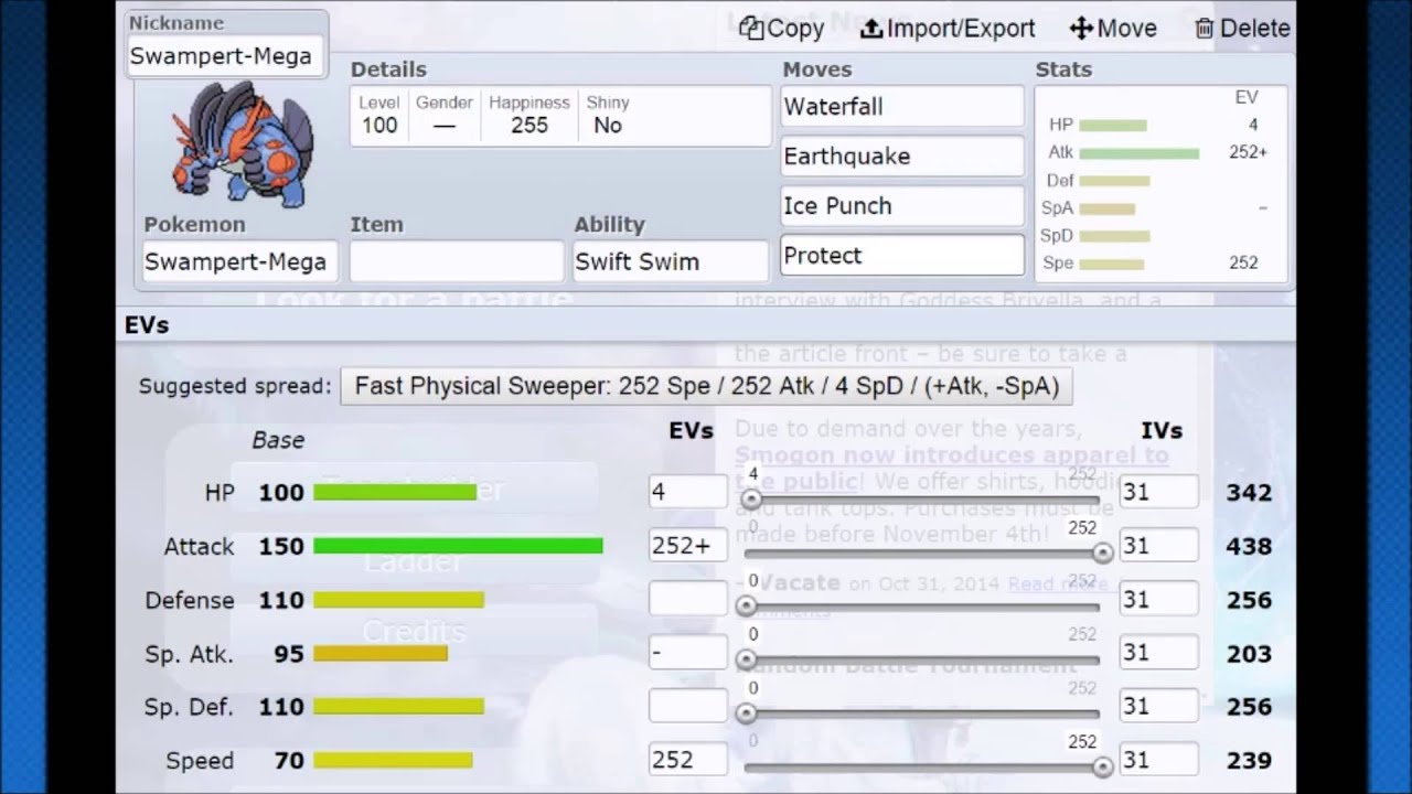 Mega Swampert Pokemon Omega Ruby and Alpha Sapphire Mega Strategy Guide! Mega Swampert Moveset