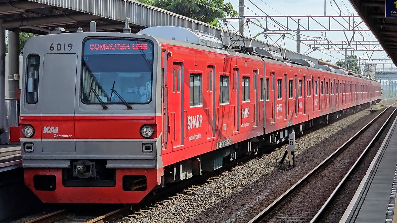 [4K] Stasiun Tanah Tinggi: Kompilasi Kereta JR 205, TM 6000 | KRL Commuter Line (3/3)