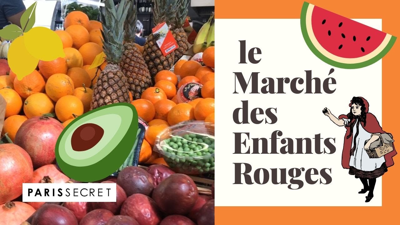 Découvrez le Marché des Enfants Rouges, un espace convivial et coloré situé dans le Haut Marais !